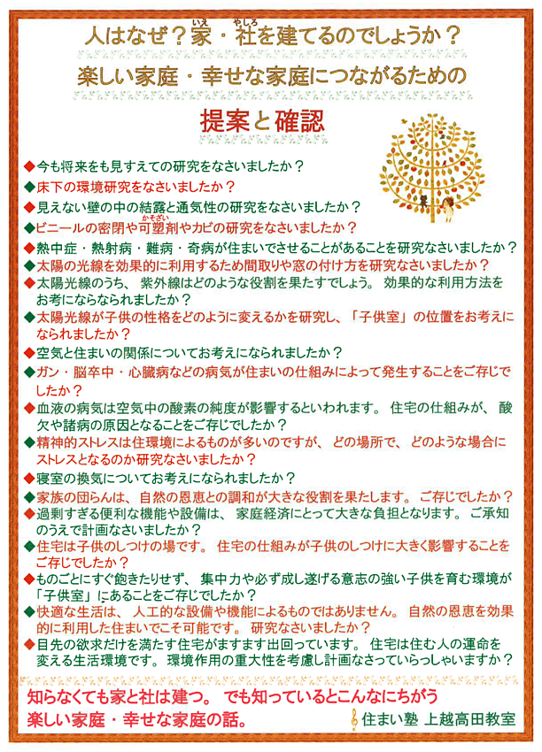 提案と確認
